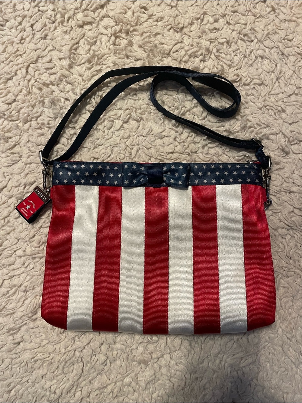 Harvey’s Spangled Bow Clutch